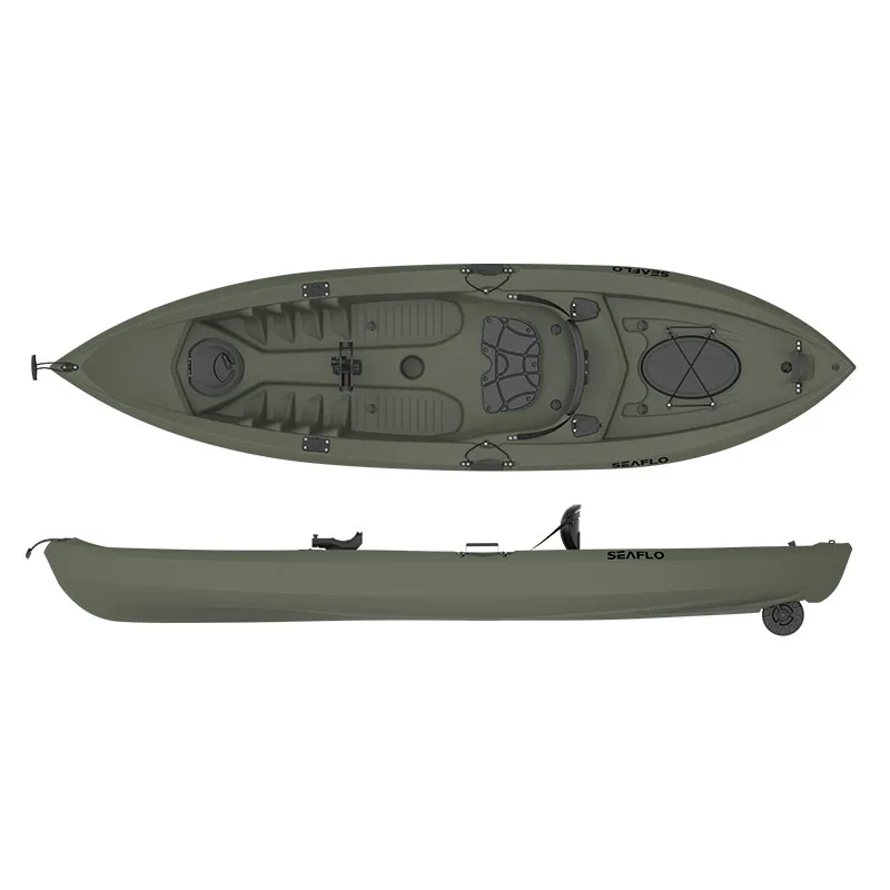 Fishing Boat Aluminum - 10 stóp 1 osoba HDPE łódka