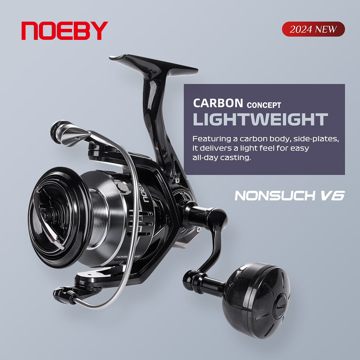 Kastking Reel Zephyr - Kołowrotek wędkarski Noeby Carbon Spinning 2500