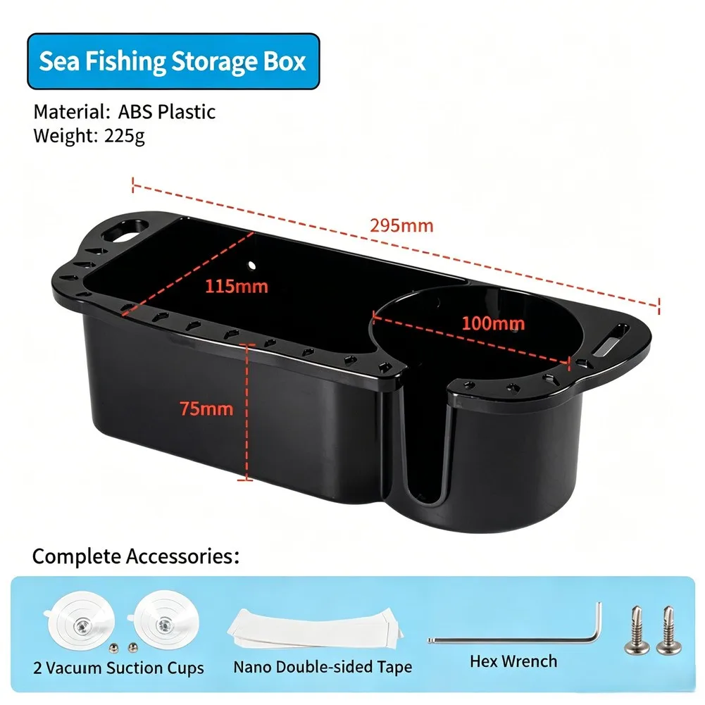 Pojemnik wędkarski ABS, skrzyn – Fishing Boat Steering Wheel recenzja i cena