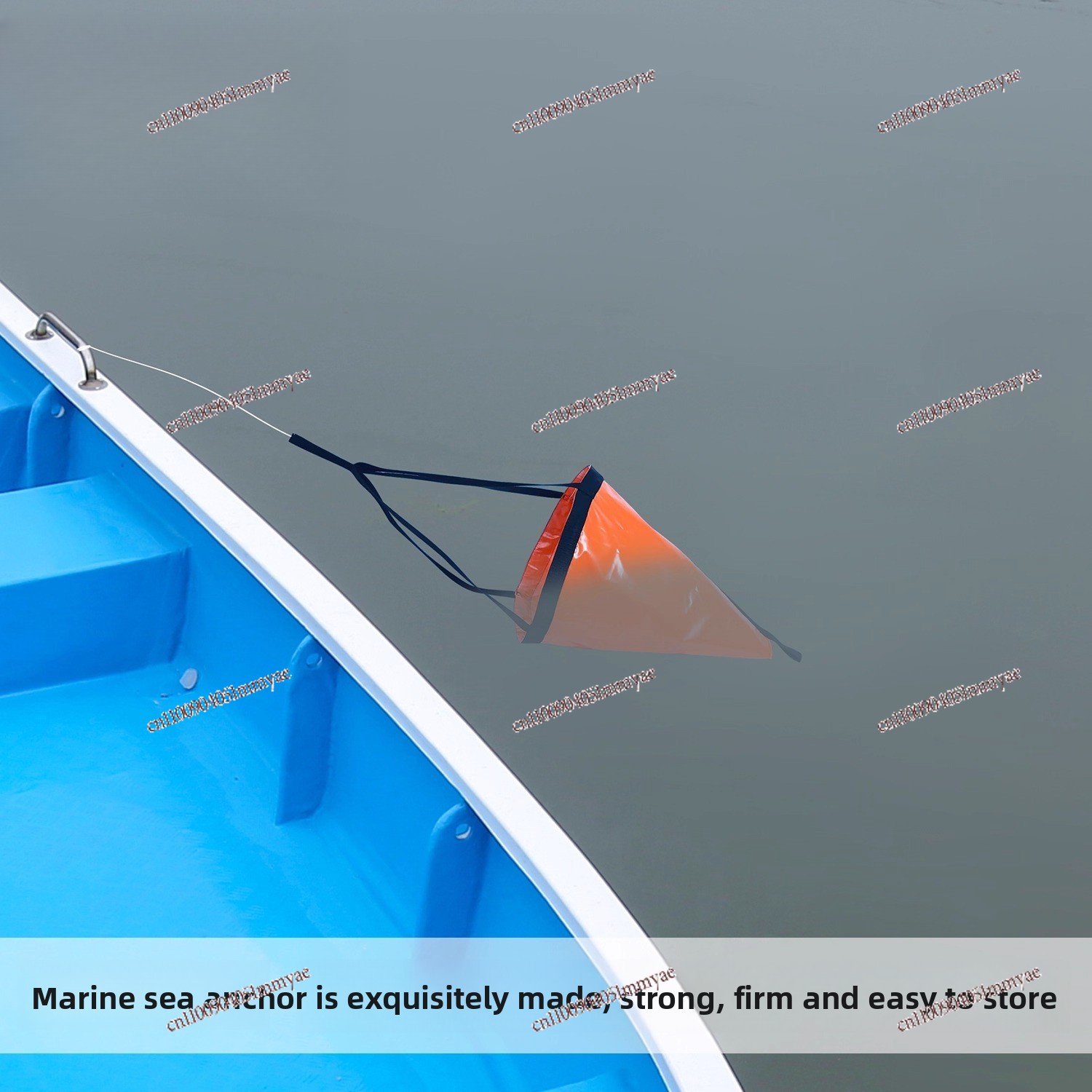 Kotwica trakcyjna z PVC, lina  – Fishing Boat Anchor recenzja i cena